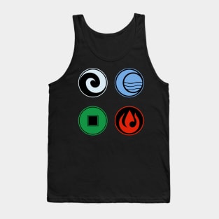 Avatar: The Last Airbender, Four Nations - Color Tank Top